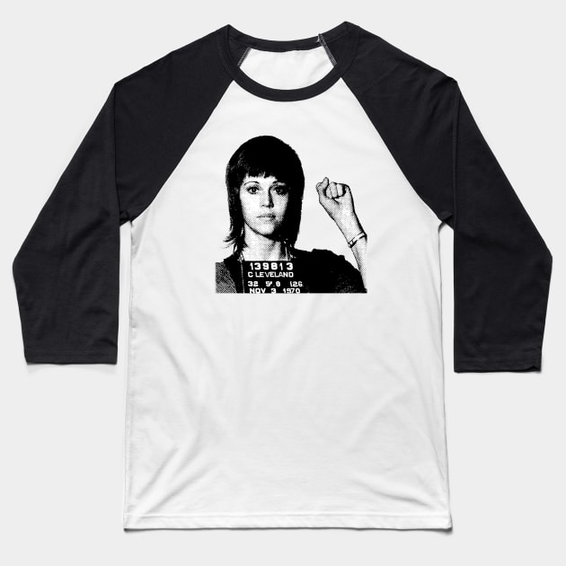 Rebel Jane Baseball T-Shirt by LondonLee